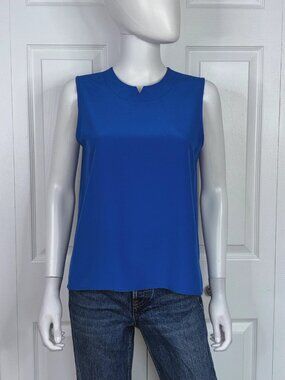 SIMON CHANG women's sleeveless blouse size 8